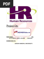 Human Resource ManagementICICI HR