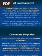 What Is A Computer