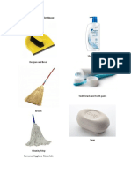 Cleaning Materials For House: Dustpan and Brush