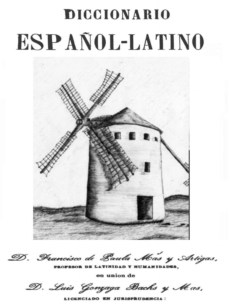 Diccionaro Espanollatiniia Linguistica