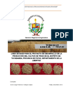 Linea de Base de Trigo Tayabamba - Pataz - La Libertad - 2013 PDF