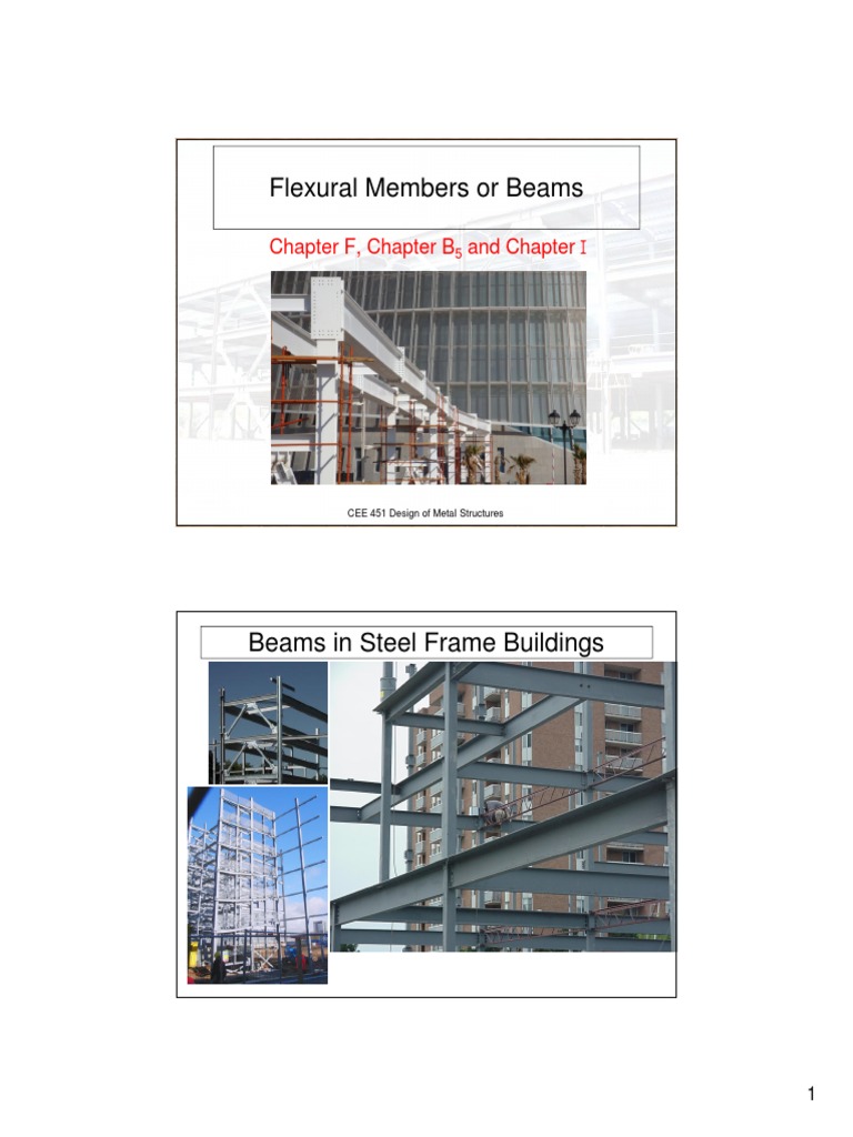 Design and Analysis of Steel Beams | PDF | Buckling | Beam (Structure)