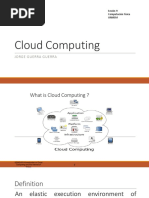 Cloud Computing: Jorge Guerra Guerra