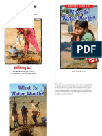 What Is Water Worth Booklet