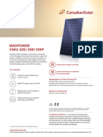 Canadian Solar-Datasheet-MaxPower CS6U-P v5.562 en