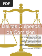 Delitos culposos de comision
