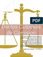 Delitos Culposos de Comision