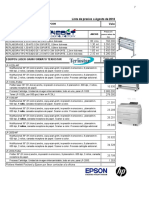 Ozalid Lista Precios Ago 2018 W Equipos