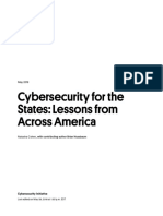 Cybersecurity For The States: Lessons From Across America
