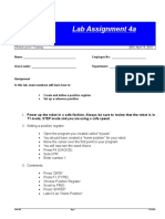 Lab Assignment 4a