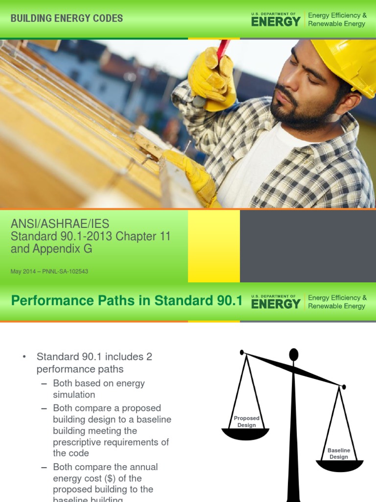 Building Energy Codes: Ansi/Ashrae/Ies Standard 90.1-2013 Chapter 11 ...