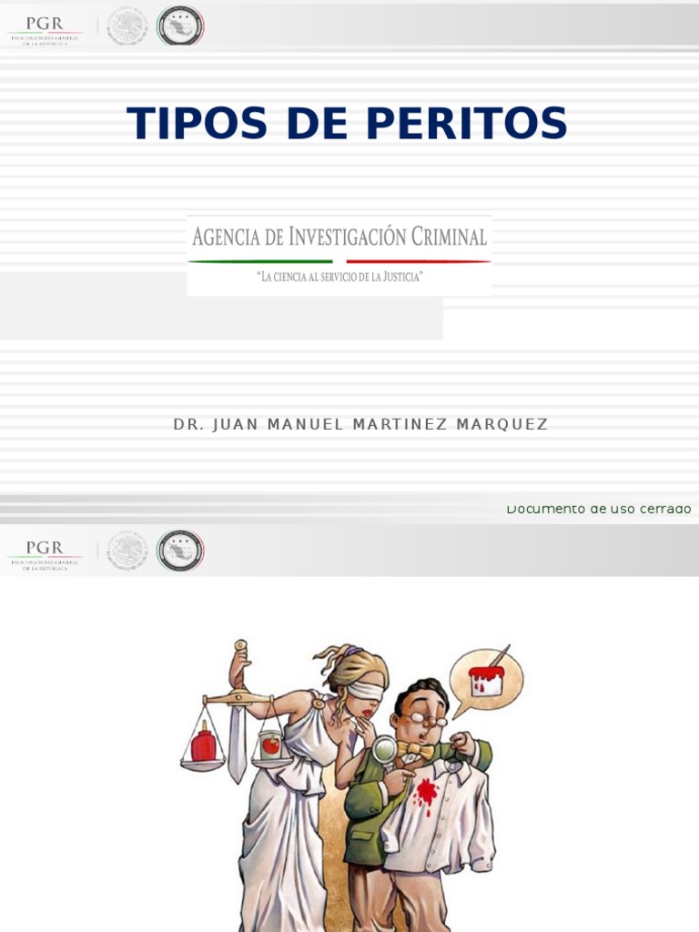 5. TIPOS DE PERITOS.pptx Testigo experto