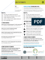 Mission Vision Worksheet