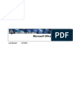 Microsoft Office Sharepoint 2007 User Guide: Last Revised: 2/16/2010