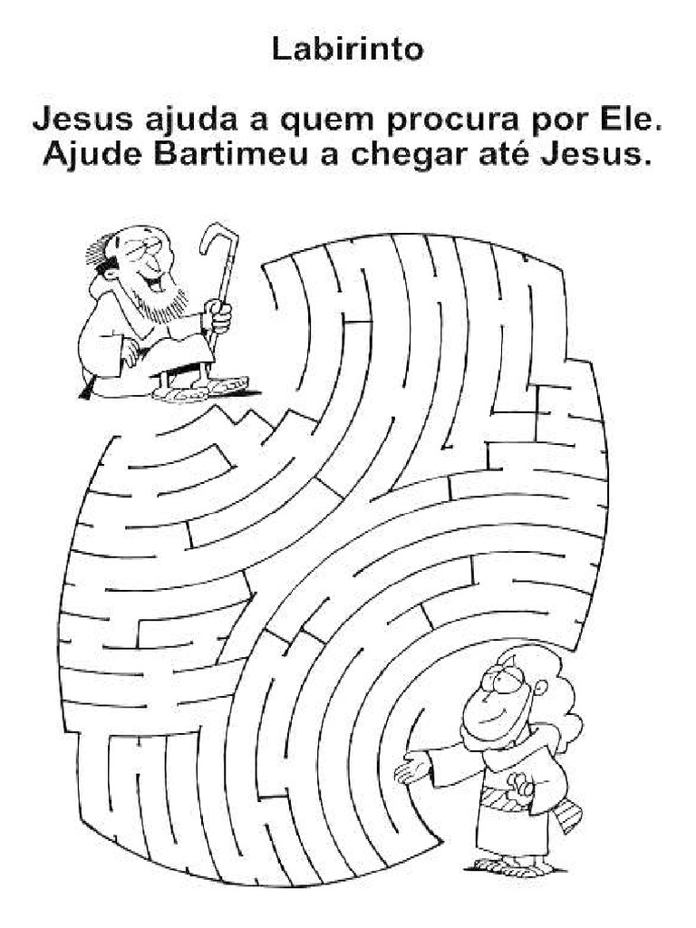 A Cura Do Cego Bartimeu Atividade 3 PDF