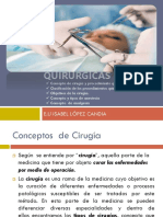 Conceptos básicos de cirugía