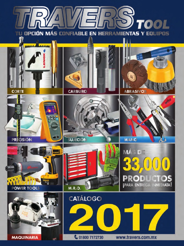 Travers Tool Mexico Catalogo 2017 1 Acero Hierro