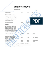 Chart of Accounts Basic Settings