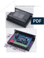 HY-DIV268N-5A two-phase hybrid stepper motor drive manual