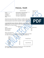 Define Fiscal Year Variant