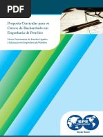 Proposta Curricular Para Os Cursos de Bacharelado Em Engenharia de Petroleo SPE Secao Brasil