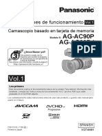 Panasonic Ag-Ac90 Vol 1