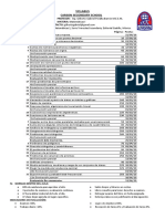 Syllabus Matemáticas I