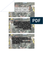 Documentos Indispensables Militar