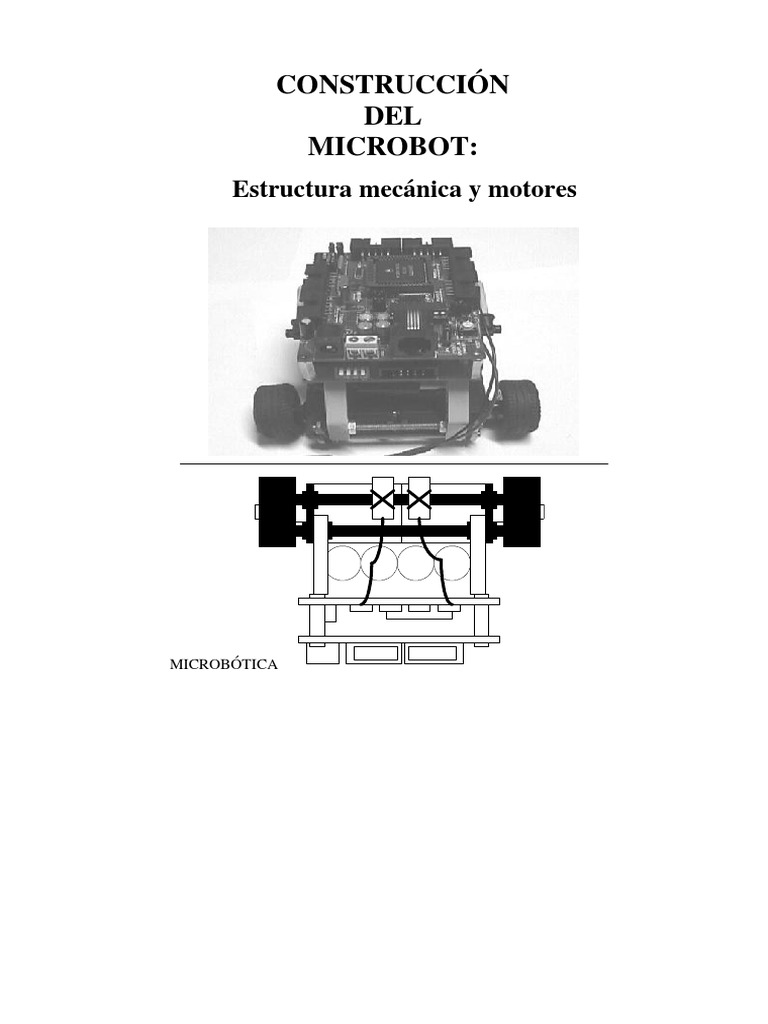 Construccion Del Microbot PDF | PDF
