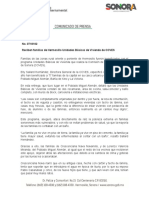 29-07-2018 Reciben Familias de Hermosillo Unidades Básicas de Vivienda de COVES