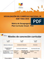 PCA y MATRIZ DE DESAGREGACION