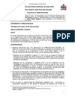 Candidatos municipales Villa María del Triunfo admitidos