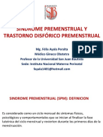 Sindrome Premenstrual DR Ayala 110316
