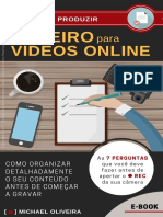 E Book Como Produzir Roteiro para Videos Online PDF