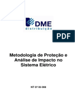 Metodologia de Proteção e Análise de Impacto no Sistema Elétrico (AISE