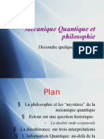 (PPT) Mécanique Quantique Et Philosophie