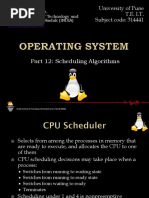 Part 12 - Scheduling Algorithms