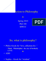 Philosophic Disciplines