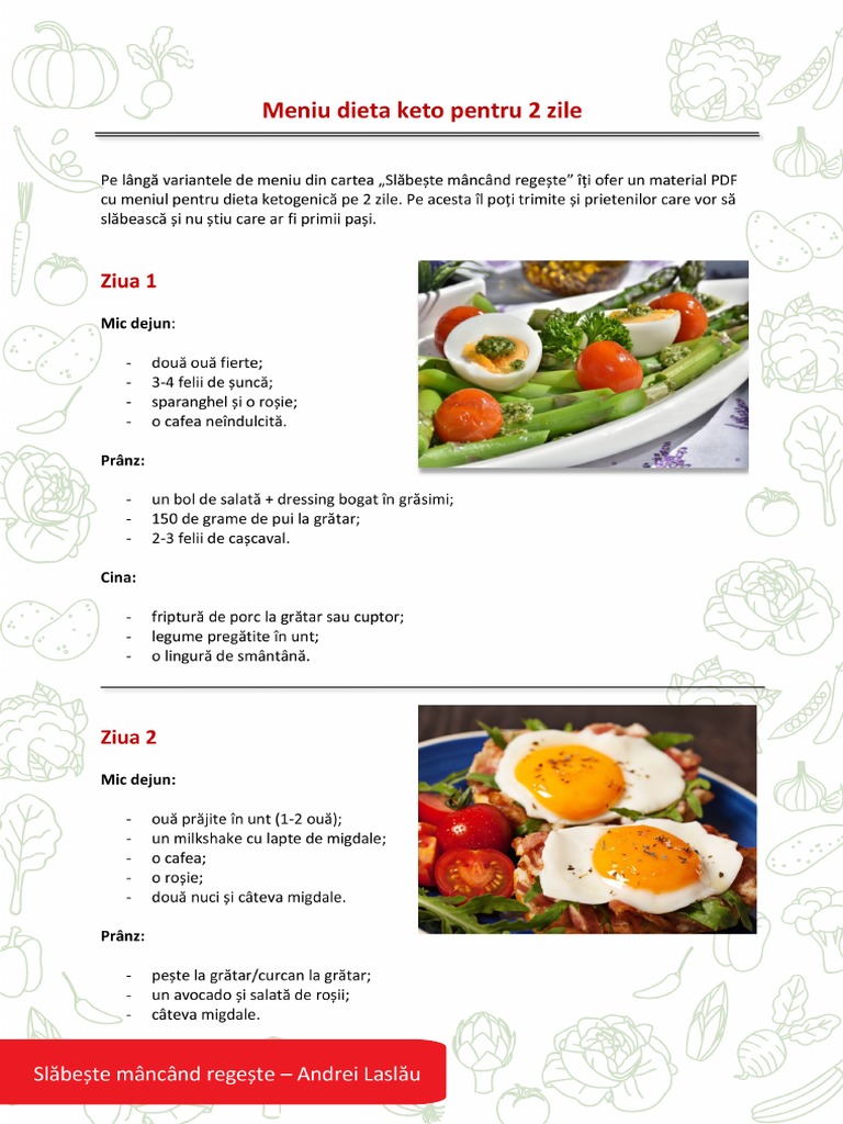 dieta keto meniu zilnic pdf)
