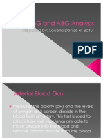 ABG and ABG Analysis
