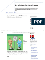 Informasi Kesehatan Dan Kedokteran: Apa Yang Di Maksud Dengan Body Mass Index / BMI Dan Bagaimana Klasifikasinya?