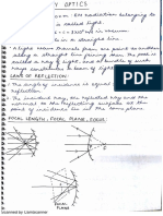 Ray Optics