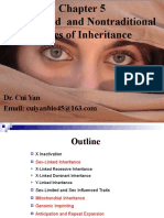 Sex-Linked and Nontraditional Modes of Inheritance