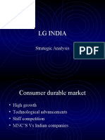 LG India: Strategic Analysis