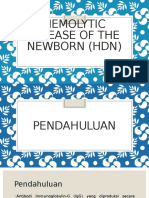 HDN Treatment and Prevention (Hemolytic Disease of the Newborn