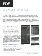 Nokia 7750 SR-s R16 Data Sheet en