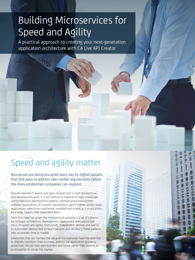 For Speed and Agility | PDF | Application Programming Interface ...