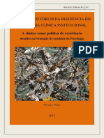 A Clínica Como Política de Resistência Desafios Na Formação Do Residente de Psicologia