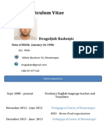 CV Dragoljub R. ENGLISH