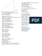 Solar Plant Mfrs List